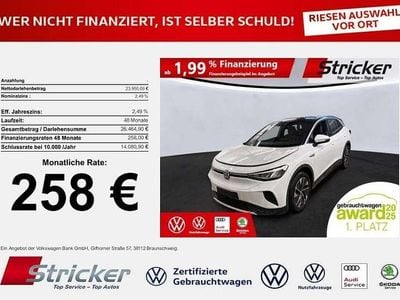 Gebraucht VW ID.4 Pro 150 kW (204 PS) 2022 Weiß SUV