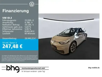 Usata VW ID.3 Pro Performance 150 kW (204 CV) 2023 Grigio Utilitaria