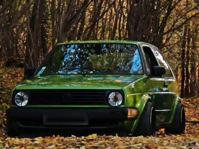 Gebraucht VW Golf II GTD 80 PS (58 kW) 1989 Grün Kleinwagen
