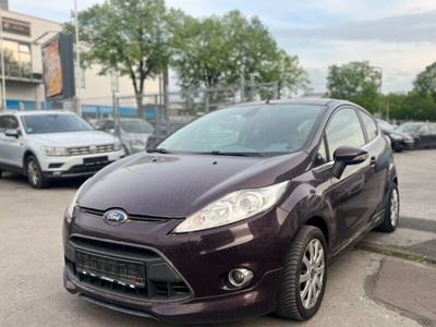 gebraucht Ford Fiesta Titanium TÜV LEDER NAVI TEMPOMAT KLIMAAUT