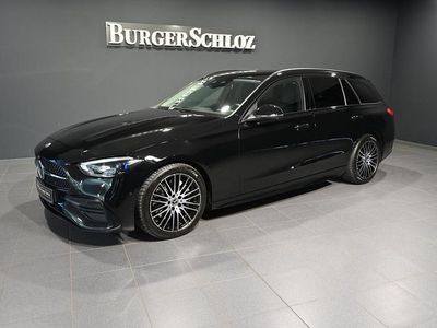 Gebraucht Mercedes C300 AMG 258 PS (189 kW) 2022 Unilack schwarz uni Limousine