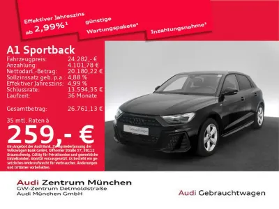 Usata Audi A1 S-Line 110 CV (80 kW) 2023 Nero SUV