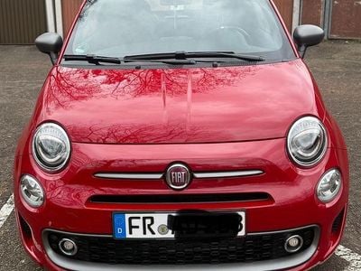 Rot Gebraucht 2021 Fiat 500C Sport Cabrio | 13.999 € (Fairer Preis)