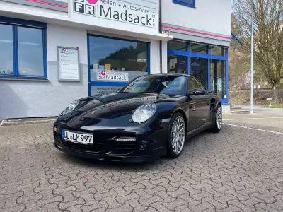 Usata Porsche 997 Turbo 480 CV (353 kW) 2009 Nero Coupé