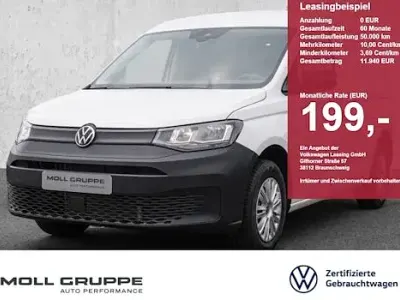 Gebraucht VW Caddy 102 PS (75 kW) 2026 Weiß Van / Kleinbus