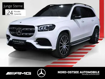 Gebraucht Mercedes GLS450 AMG 367 PS (269 kW) 2024 Manufaktur diamantweiß bright SUV