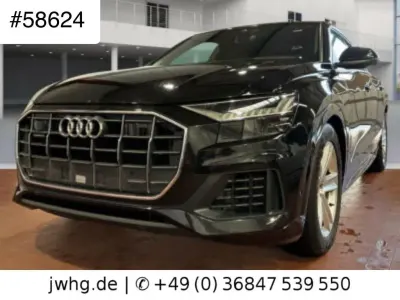 Gebraucht Audi Q8 S-Line 381 PS (280 kW) 2022 Mythosschwarz SUV