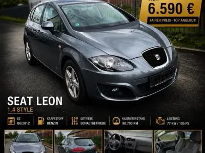Gebraucht Seat Leon Copa 105 PS (77 kW) 2012 Grau Limousine