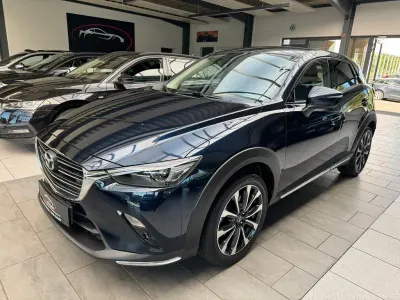 Brugt Mazda CX-3 Sports-Line 121 HK (88 kW) 2019 Blå SUV