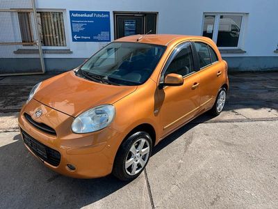 Usado Nissan Micra Pure 80 HP (58 kW) 2011 Laranja Citadino