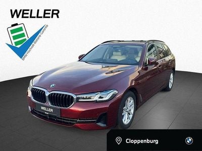 Gebraucht BMW 540 Sport Line 340 PS (250 kW) 2021 Aventurinrot iii (rot) Kombi
