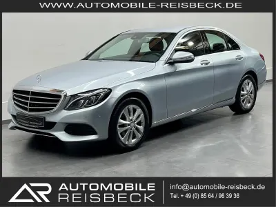 Brugt Mercedes C180 Exclusive 156 HK (114 kW) 2014 Sølv Sedan
