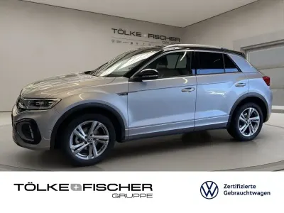 Gebraucht VW T-Roc R-line 150 PS (110 kW) 2023 Pyrit silber (metallic) SUV