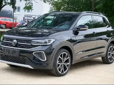 Nowe VW T-Cross R-line 150 KM (110 kW) 2026 Czarny SUV