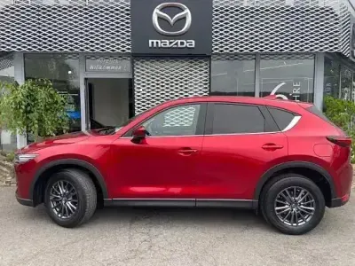 Gebraucht Mazda CX-5 Exclusive-Line 165 PS (121 kW) 2020 Magmarot metallic SUV