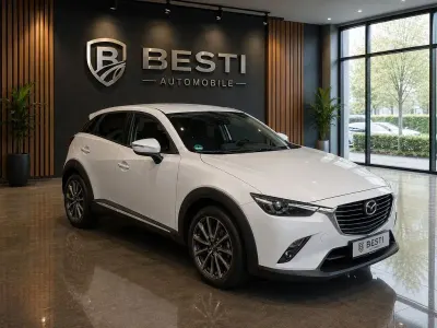Gebraucht Mazda CX-3 Sports-Line 150 PS (110 kW) 2016 Weiß SUV