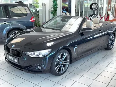 Gebraucht BMW 430 Cabriolet Sport Line 258 PS (189 kW) 2014 Schwarz Cabrio