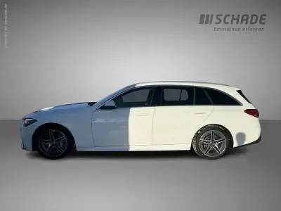 Gebraucht Mercedes C180 AMG line 205 PS (150 kW) 2024 Weiß Limousine
