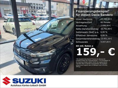 Gebraucht Dacia Sandero Comfort 101 PS (74 kW) 2021 Schwarz Limousine