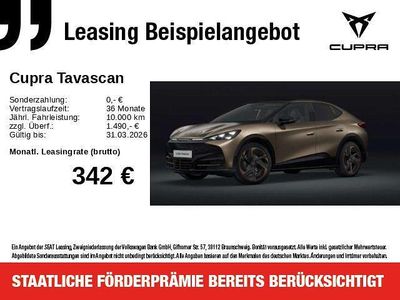 Neu Cupra Tavascan VZ 250 kW (340 PS) 2026 Braun SUV