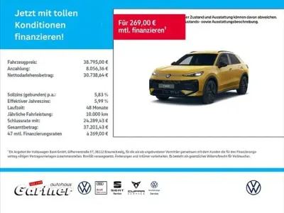 Gebraucht VW T-Roc IQ Drive 150 PS (110 kW) 2026 Gelb SUV