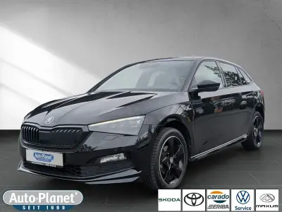 Gebraucht Skoda Scala Monte Carlo 150 PS (110 kW) 2023 Blackmagic perleffekt (metallic) Kleinwagen