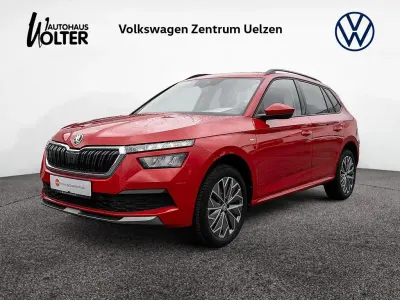 Gebraucht Skoda Kamiq Tour 95 PS (69 kW) 2022 Velvet rot SUV