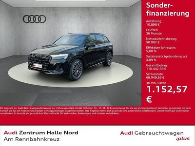 Gebraucht Audi Q7 S-Line 286 PS (210 kW) 2025 Mythosschwarz metallic SUV