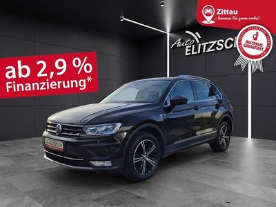 Deep black perleffekt Gebraucht 2018 VW Tiguan Highline SUV | 22.850 € (Guter Preis)