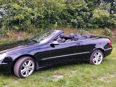 Gebraucht Mercedes CLK200 Avantgarde 184 PS (135 kW) 2008 Schwarz Cabrio
