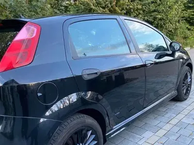Gebraucht Fiat Punto Sport 95 PS (69 kW) 2007 Schwarz Kleinwagen