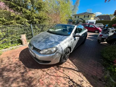 Gebraucht VW Golf Cabriolet 105 PS (77 kW) 2012 Grau Cabrio