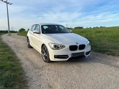 Brugt BMW 116 Sport Line 136 HK (100 kW) 2012 Hvid Hatchback