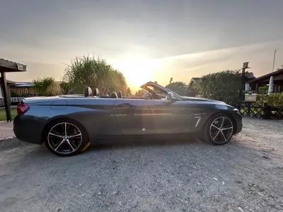 Usata BMW 420 190 CV (139 kW) 2017 Grigio Cabrio