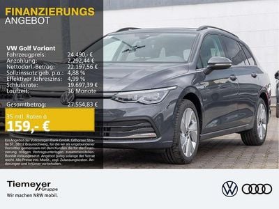 Grau Gebraucht 2024 VW Golf VIII Style Kombi | 24.490 € (Superpreis)