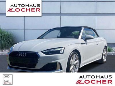 gebraucht Audi A5 Cabriolet 40 TFSI advanced El. Verdeck Navi dig Cockpit LED Blendfreies Fernl.