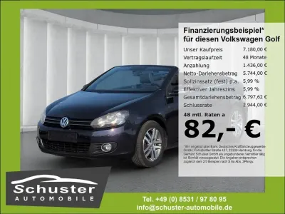 Gebraucht VW Golf Cabriolet 160 PS (117 kW) 2012 Violett Cabrio