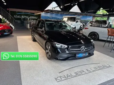 Gebraucht Mercedes C220 Avantgarde 200 PS (147 kW) 2023 Lack obsidianschwarz (metallic) Kombi