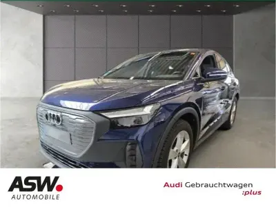 Gebraucht Audi Q4 Sportback e-tron Advanced Plus 150 kW (204 PS) 2023 Navarrablau metallic SUV