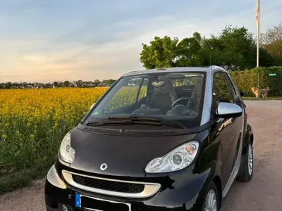 Brugt Smart ForTwo Cabrio Passion 71 HK (52 kW) 2010 Sort Cabriolet