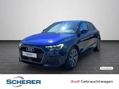Gebraucht Audi A1 Sportback Advanced Plus 110 PS (80 kW) 2024 Navarrablau metallic (metallic) Kleinwagen