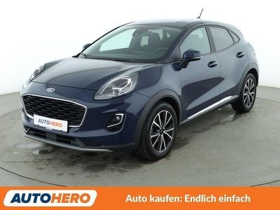 Gebraucht Ford Puma Titanium 120 PS (88 kW) 2021 Blau SUV