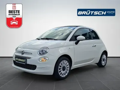 Gebraucht Fiat 500 Lounge 69 PS (50 kW) 2021 Weiß Cabrio
