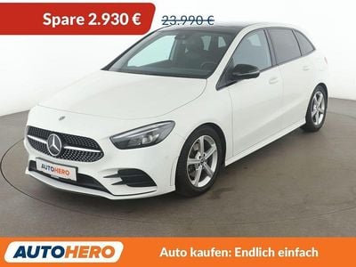 Gebraucht Mercedes B180 AMG line 136 PS (100 kW) 2019 Weiß Van / Kleinbus