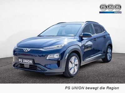Gebraucht Hyundai Kona Style 150 kW (204 PS) 2020 Blau / stellar blue (metallic) SUV