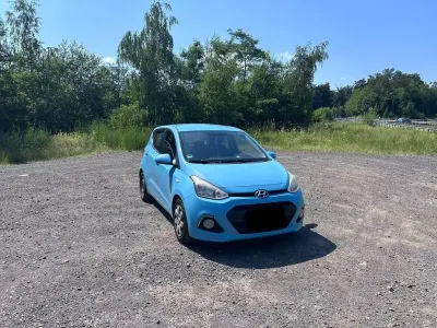 Gebraucht Hyundai i10 Intro Edition 67 PS (49 kW) 2014 Blau Kleinwagen