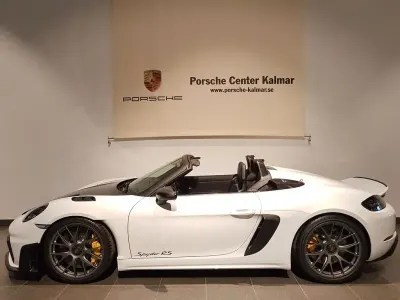 Neu Porsche Boxster Spyder 500 PS (367 kW) 2025 Weiß Cabrio