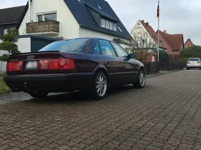Gebraucht Audi 100 133 PS (97 kW) 1991 Rot Limousine