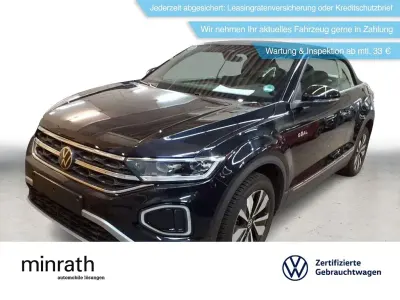 Gebraucht VW T-Roc Cabriolet Goal 116 PS (85 kW) 2025 Schwarz Cabrio