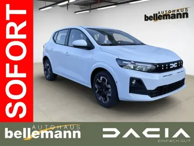 Neu Dacia Sandero Journey 101 PS (74 kW) 2026 Weiß Limousine